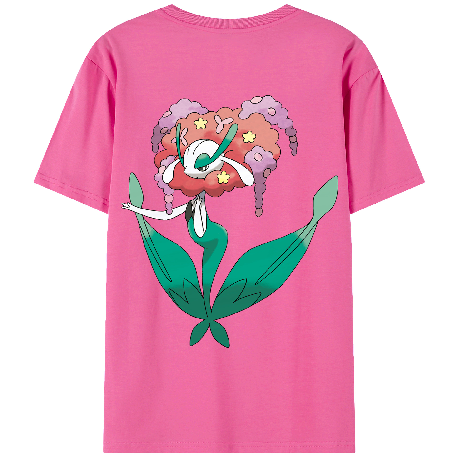 （画像用） ポケットモンスター Pokémon レディース半袖Tシャツ(バックプリント)